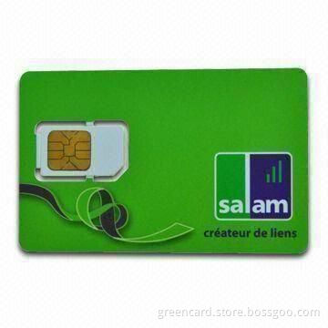CDMA UIM Card, Used with Carriers that Operates on Global System for Mobile Communication Network